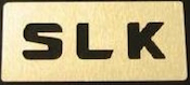 RoCo Edelstahlblenden (SLK R170)
