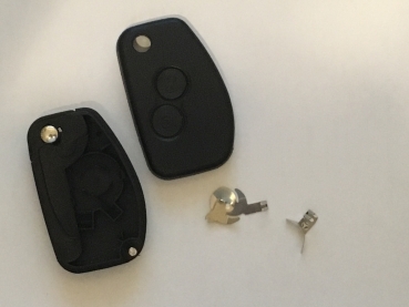 Ersatz Schlüssel Gehäuse wechseln passend für Dacia Renault 