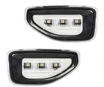 LED Seitenblinker Set für Dacia Duster 2 / Logan MCV/ Sandero  - Schwarz - Kopie