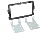 Radioblende 2-DIN Dacia Media Nav, Klavierlack